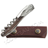 PROMO: Corkscrew Chteau Laguiole SERGE DUBS best sommeliers of the world 1n 1989  ceation Guy Vialis, Palissander handle - stamped brown leather case 