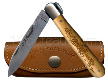 Couteau r&eacute;gional, Couteau LE PROVEN�AL d�cor Vigne Couteau de poche