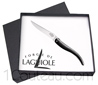 GALBE Forge de Laguiole pocket knife Carbon fibre handle  designers : Catherine et Bruno Lefebvre 