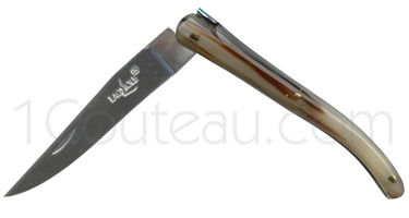 Philippe STARCK pocket knife MARBLED BLOND  horn 9cm