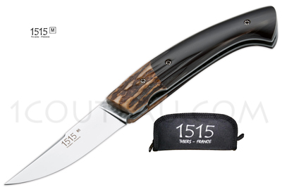  1515 knife by Manu Laplace, 1515 buffalo 2 colors - buffalo 2 colors