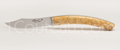Le Thiers Knife stabilized maple handle
