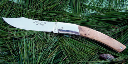 Le Thiers pocket knife by Pierre Cognet - Juniper handle and stainless bolster
