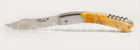 Couteau Le Thiers mitre acier inoxydable et manche Erable stabilisé avec TIRE-BOUCHON