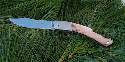 Le Thiers pocket knife by Pierre Cognet - Juniper with corkscrew