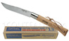 Opinel Giant Knife - 22cm stainless steel blade - beech handle - double safety ring 