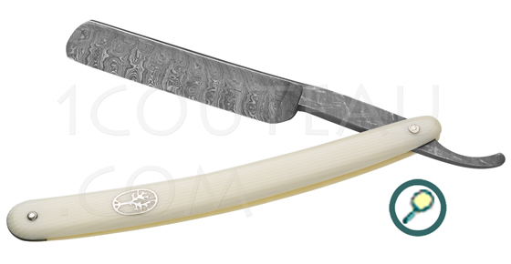 Boker - Rasoir coupe-chou lame Damas