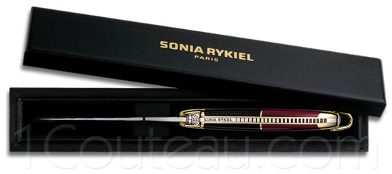 Couteau Sonia RYKIEL, PARIS, Couteau de poche Forge de Laguiole