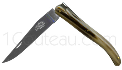 Philippe STARCK pocket knife MARBLED BLOND  horn 11cm