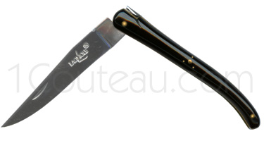Philippe STARCK pocket knife BLACK horn 9cm