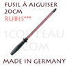 Fusil aiguiseur au RUBIS synth�tiques 20cm pour couteaux 